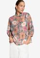 Schlupfbluse mit Blumenmuster