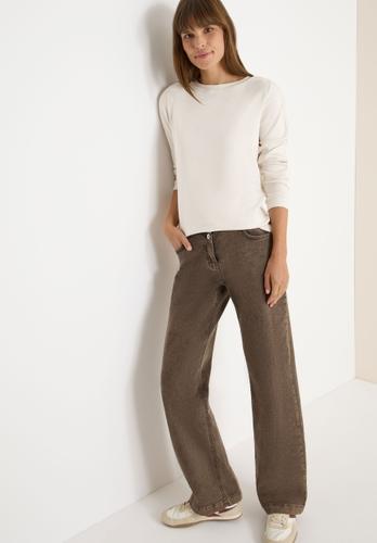 Shirt mit Gallonstreifen XL - Light Greige