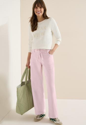High Waist Wide Leg Jeans im Loose Fit