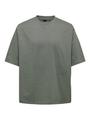ONSMILLENIUM OVZ SS TEE NOOS L Locker geschnitten - Castor Gray