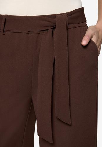 Hose Hose mit Stoffgürtel
