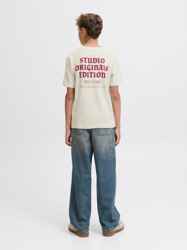 JORMEADOWS TYPO TEE SS CREW NECK JNR