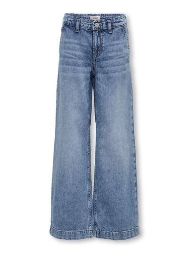 KOGCOMET WIDE LEG DNM MAT085 NOOS 146 Weiter Beinschnitt - Medium Blue Denim
