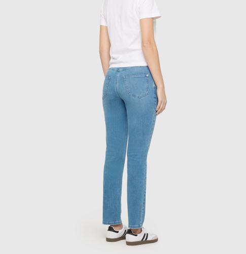 MAC JEANS - MELANIE, Authentic Stretch Denim 46/30 Straight Fit - Blau