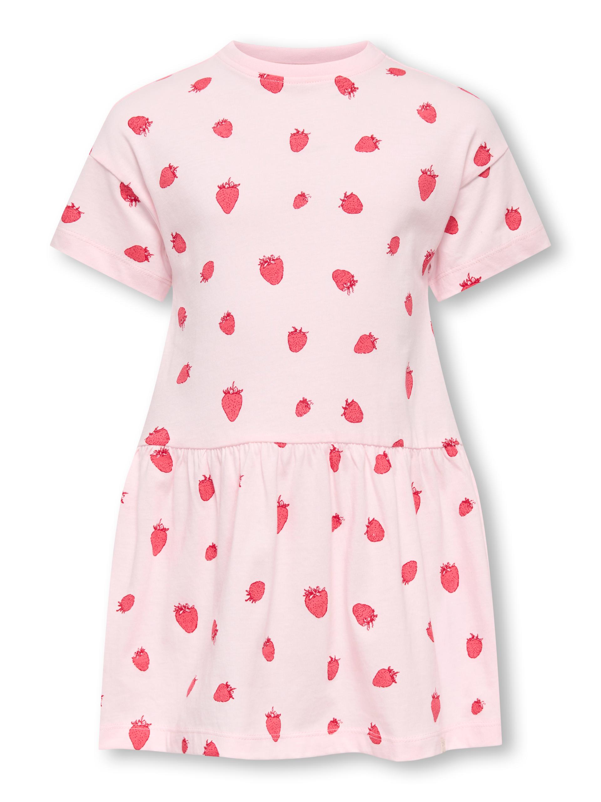 KMGMAIKEN LIFE SS DRESS JRS 98 Locker geschnitten - Barely Pink