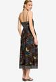 Maxikleid mit floralem Muster