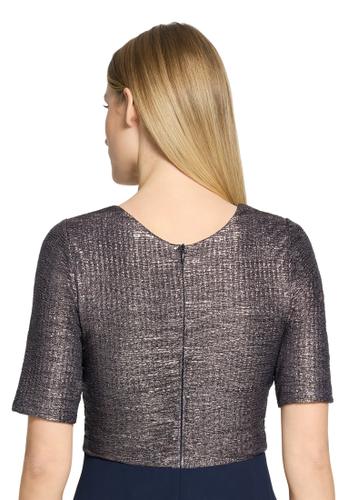 Abendkleid 42 Ausgestellt - Patch Dark Blue/Dark Blue