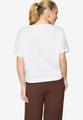 Baumwoll-T-Shirt mit Stickerei