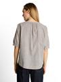 Bluse aus Baumwolle 40 Regular Fit - Silver Olive