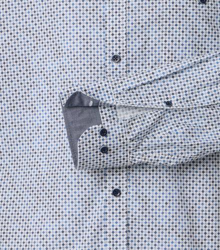 Freizeithemd XXL Casual Fit - Blau