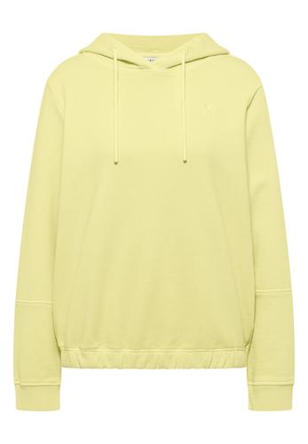 Hoodie mit Stickerei S - Iced Yellow