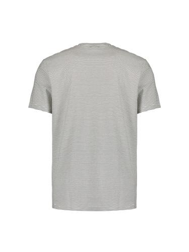 T-Shirt Crewneck Stripes XL Regular Fit - Offwhite