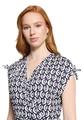 Jumpsuit 38 Figurumspielend - Dunkelblau/Weiß