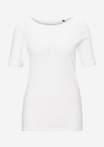Slub-Jersey-T-Shirt regular L Regular Fit - White