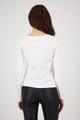 Langarmshirt mit Leopardenmuster 38 - Off-white
