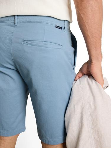 TTSLIM Chino Shorts 34 Slim Fit - Mountain Spring Blue