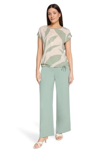 Casual-Shirt L Lässig - Nature/Green