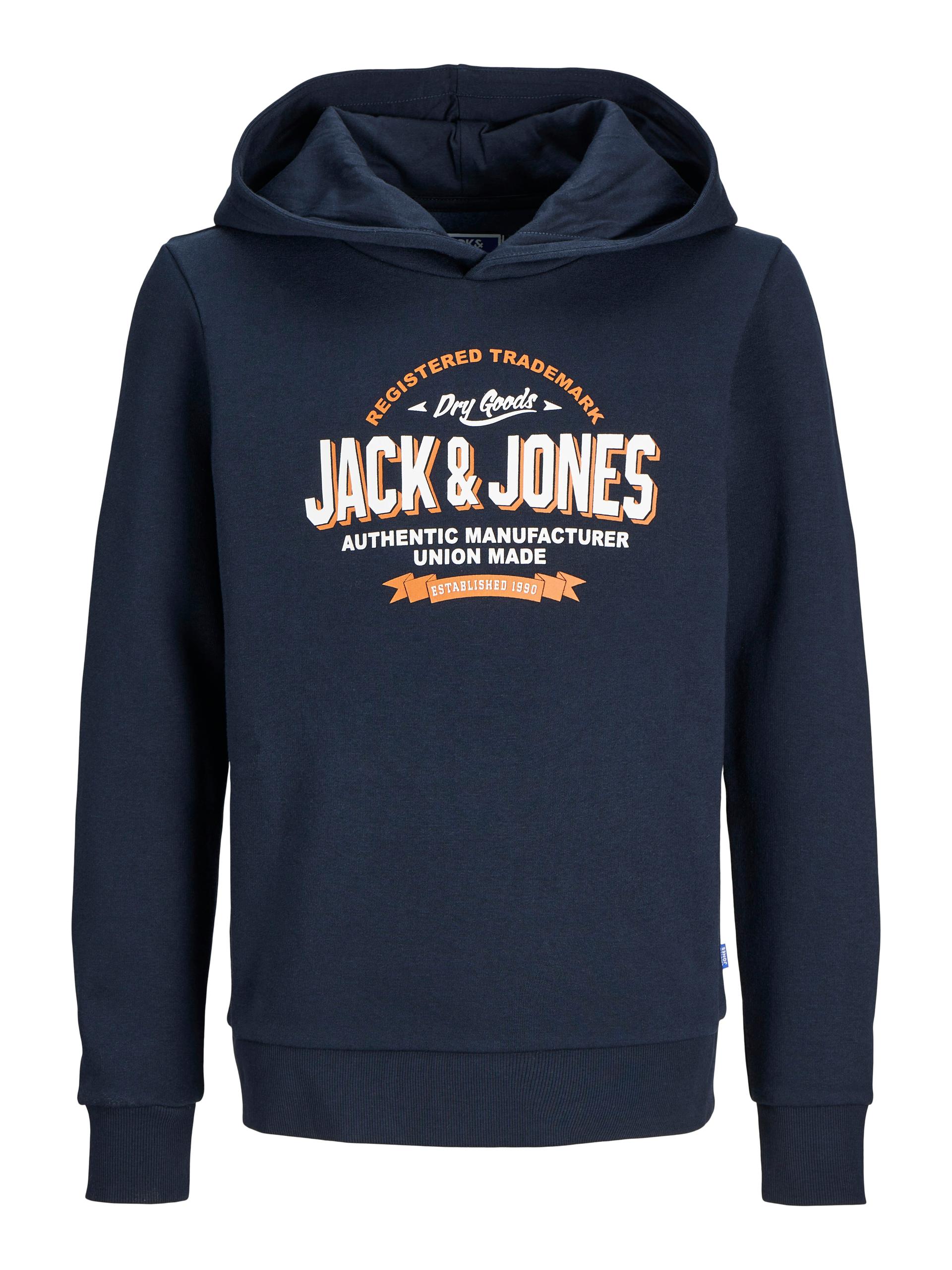 JJELOGO SWEAT HOOD 2 COL 24/25 NOOS MNI Blau 104