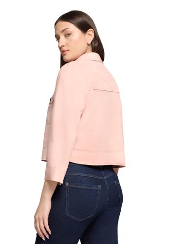 Blazer-Jacke 42 Gerade - Pink Dolphin