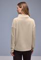 Shirt in Unifarbe 40 - Cotton Beige