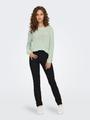 ONLGEENA XO L/S PULLOVER KNT NOOS S Normal geschnitten - Subtle Green