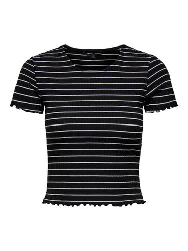 ONLEMMA STRIPE S/S TOP JRS