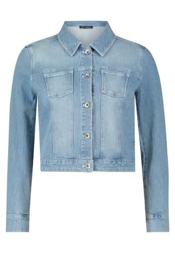 Jeansjacke 46 Figurnah - Light Blue Denim