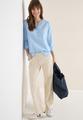 Gestreifte Seersucker Bluse