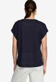 Basic-T-Shirt mit V-Ausschnitt