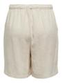 ONLSIESTA MW PULL-UP LIN BL SHORTS