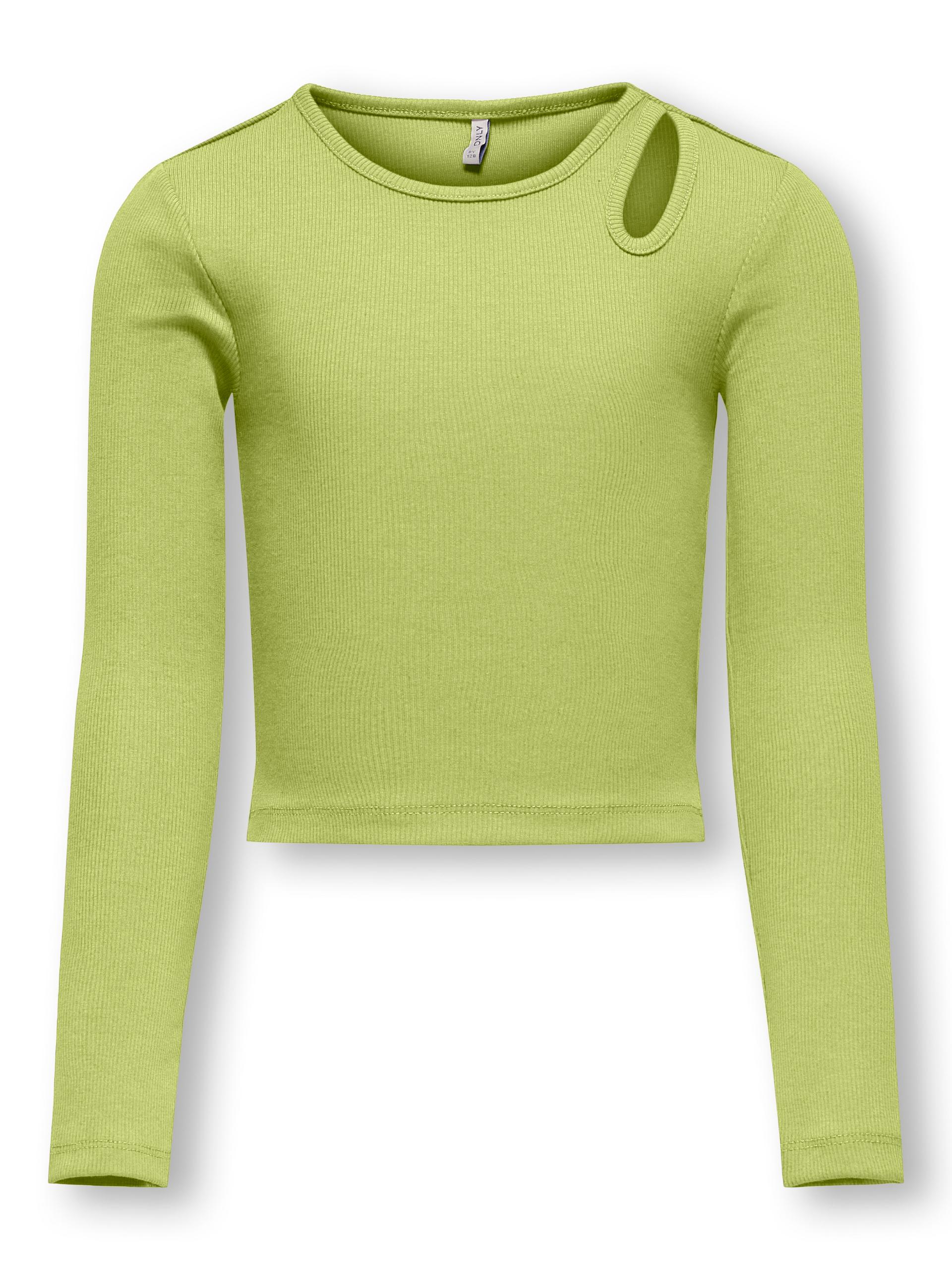 KOGNESSA LIFE L/S CUT OUT TOP BOX JRS Grün 158/164