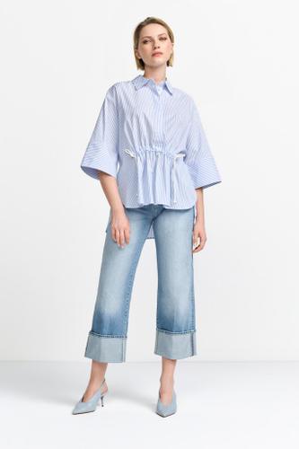 Striped blouse with details