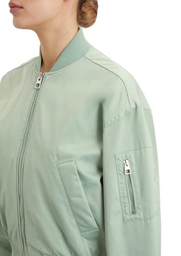 Blouson, knitted details, zipper pocket on sleeve