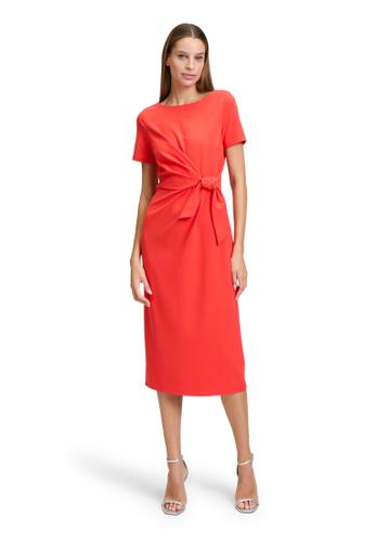 Wickelkleid 38 Figurbetont - Poppy Red