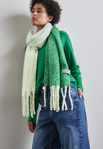 Schal mit Farbverlauf A - Vibrant Green