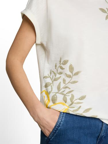 T-Shirt mit Print XXXL Regular Fit - Whisper White