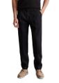 Leinenhose Model Osby jogger pleats 33 34 Tapered Fit - Black