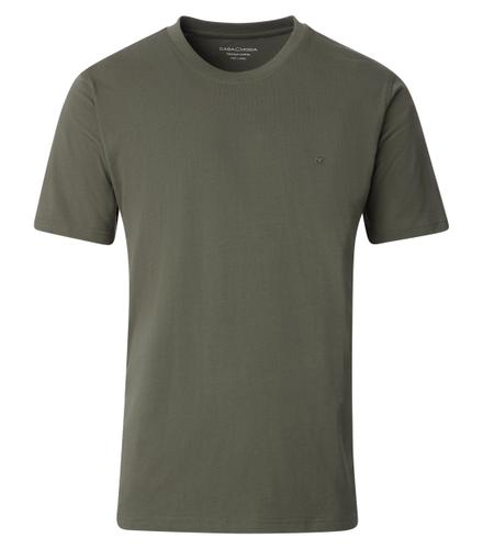 T-Shirt unifarben 004200 M - Grün