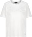T-Shirt mit 3D-Blumen