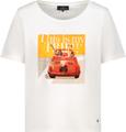 T-Shirt mit Cabrio-Print