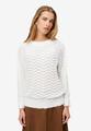 Sweatshirt mit Wellenmuster 38 - Eggnog