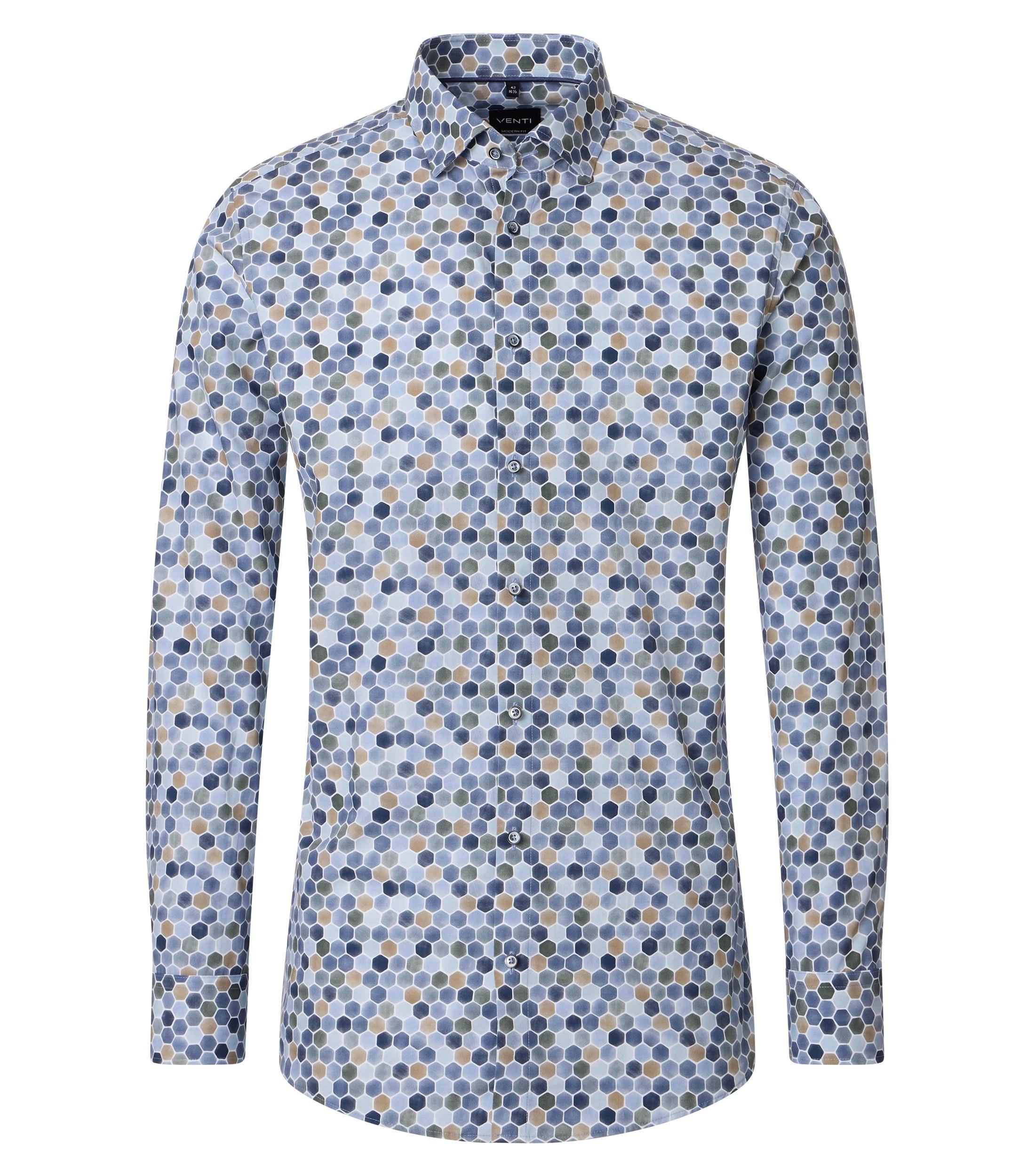 Businesshemd 40 Modern Fit - Blau