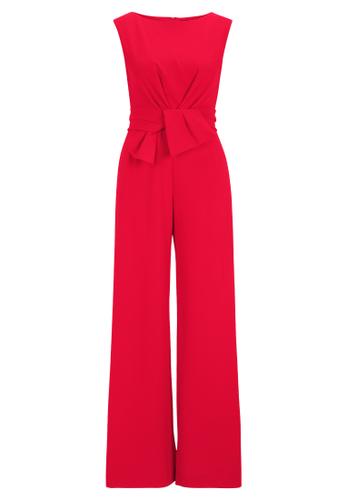 Jumpsuit 34 Ausgestellt - Red Rose