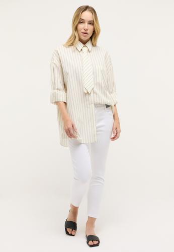 784688907-701 ORNELLA SPORTY 44 7/8 SLIM FIT - Pearl White