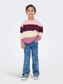 KMGSANDY L/S STRIPE PULLOVER KNT NOOS