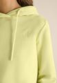 Hoodie mit Stickerei S - Iced Yellow