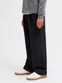 JPSTBILL BAMFORD PLEATED CHINO JNR 140 Weiter Beinschnitt - Black