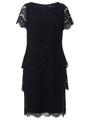 Vera Mont Spitzenkleid mit Stufen night sky