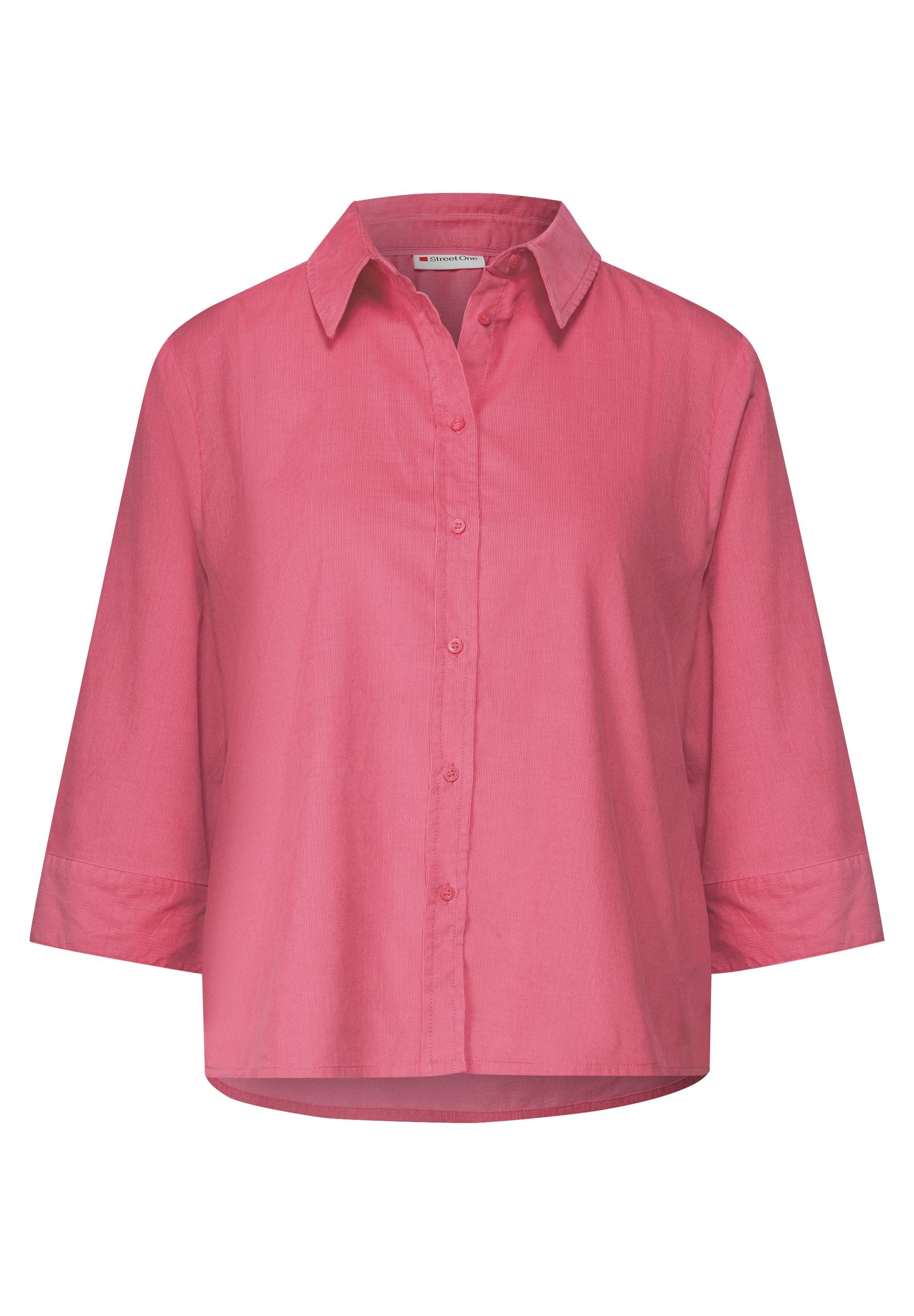Cord Hemdbluse 46 - Almond Coral