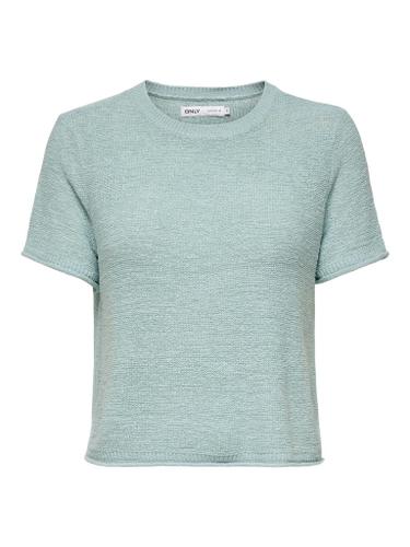 ONLSUNNY S/S PULLOVER KNT NOOS XL Normal geschnitten - Gray Mist